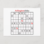 arlingtondoku briefkaart (Voorkant)