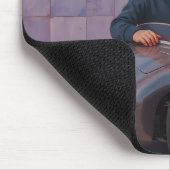 ARLO ~ En zijn RACING CAR ~ Mousepad Muismat (Hoek)