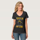 Arm Azing Excavator Dad T-shirt (Voorkant volledig)