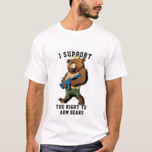 Arm Beren T-shirt - Recht om beren te bewapenen Gr