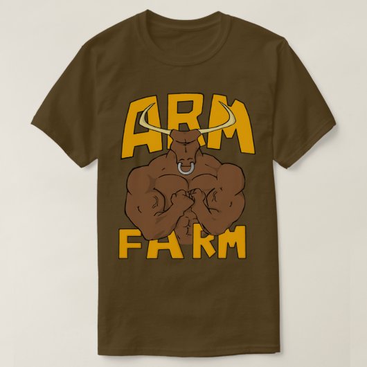 Arm Boerderij T-shirt (Design voorkant)