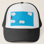 arm de daklozen trucker pet (Voorkant)