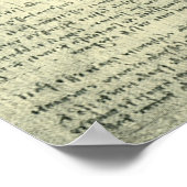 Arm en schouder Anatomie door Leonardo da Vinci Poster (Hoek)