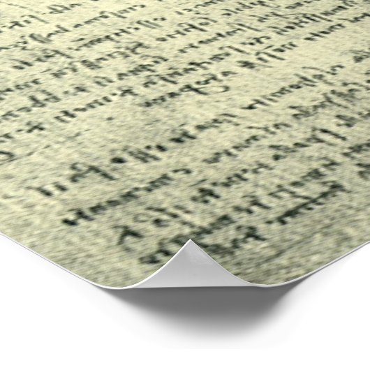 Arm en schouder Anatomie door Leonardo da Vinci Poster (Hoek)