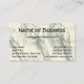 Arm en schouder Anatomy Leonardo da Vinci Visitekaartje (Voorkant)