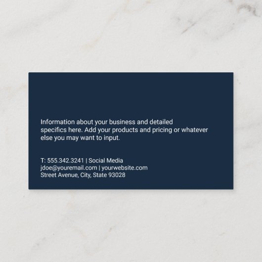 Arm Flex | QR-code Visitekaartje (Achterkant)