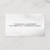 Arm Flexing | Geschiktheid Logo Visitekaartje (Achterkant)