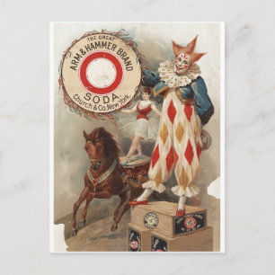 Arm & Hammer Brand Soda Ad Poster 1900 Briefkaart
