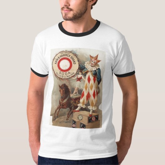 Arm & Hammer Brand Soda Ad Poster 1900 T-shirt (Voorkant)