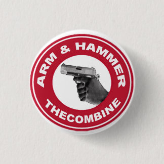 Arm & Hammer Ronde Button 3,2 Cm