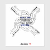 Arm in Arm - Samen sterker dan ooit Sticker (Vel)