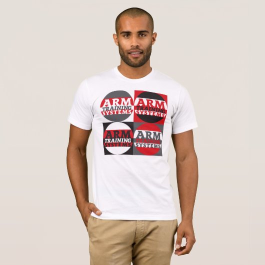 ARM Mannen T-shirt (Voorkant volledig)
