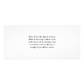 Arm Massage Photo Reclamekaart (Achterkant)