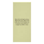 Arm Massage Photo Reclamekaart (Achterkant)