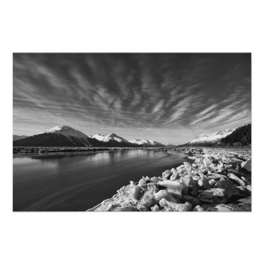 Arm Moonlight opnieuw draaien Foto Afdruk (Voorkant)