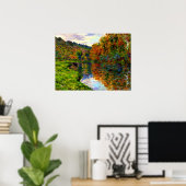 Arm of the Jeufosse, Autumn, Poster (Thuiskantoor)