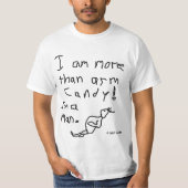 Arm Snoep T-shirt (Voorkant)