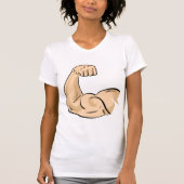 Arm Spier Vrouwen T-shirt (Voorkant)