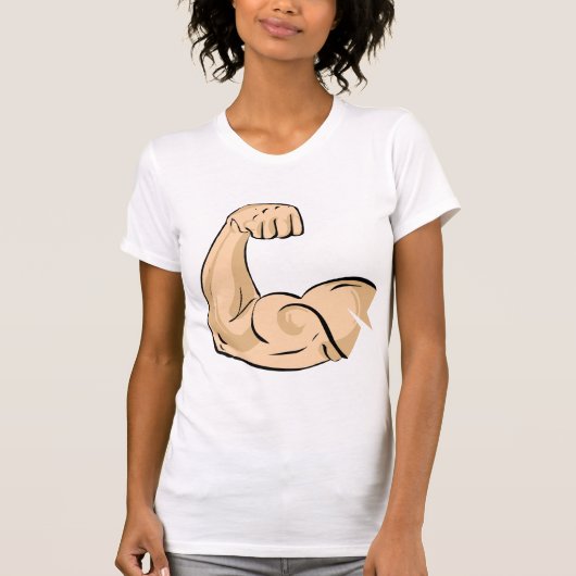 Arm Spier Vrouwen T-shirt (Voorkant)