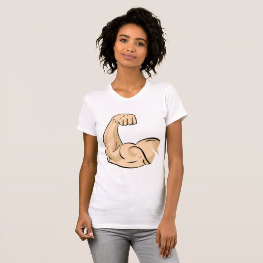 Arm Spier Vrouwen T-shirt (Voorkant volledig)