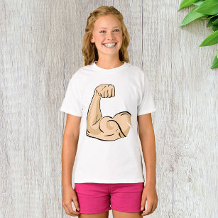 Arm Spieren Meisjes T-shirt
