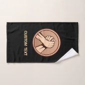 Arm worstling Bronze Bad Handdoek (Handdoek)