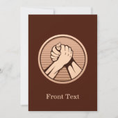 Arm worstling Bronze Kaart (Voorkant)