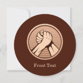 Arm worstling Bronze Kaart (Voorkant)