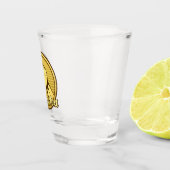 Arm worstling Gold Shot Glas (Rechts)