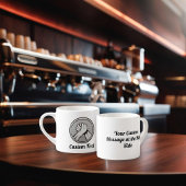 Arm worstling Silver Espresso Kop