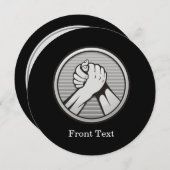 Arm worstling Silver Kaart (Voorkant / Achterkant)