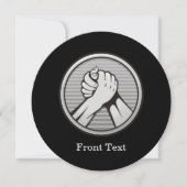 Arm worstling Silver Kaart (Voorkant)