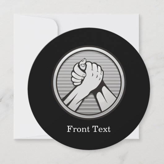 Arm worstling Silver Kaart (Voorkant)