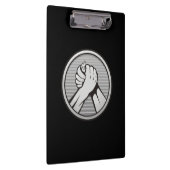 Arm worstling Silver Klembord (Rechts)