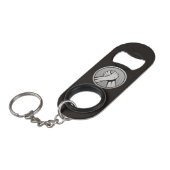 Arm worstling Silver Mini Flessenopener (Voorkant Gekanteld)