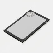 Arm worstling Silver Post-it® Notes (Schuin)