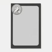 Arm worstling Silver Post-it® Notes (Voorkant)