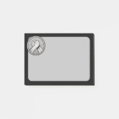 Arm worstling Silver Post-it® Notes (Voorkant)