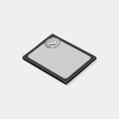 Arm worstling Silver Post-it® Notes (Schuin)
