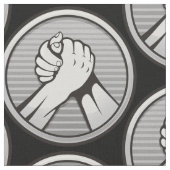 Arm worstling Silver Stof (Close Up)