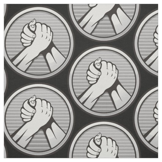 Arm worstling Silver Stof (Swatch)