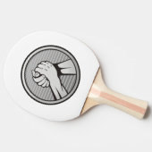 Arm worstling Silver Tafeltennisbatje (Zijkant)