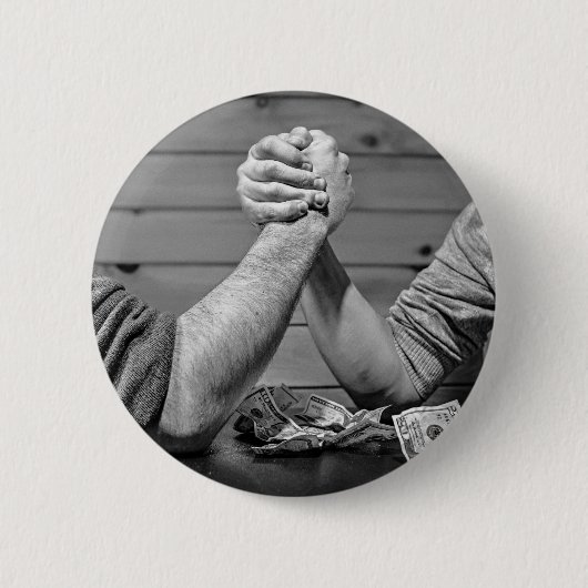 Arm Wrestings knoppen Ronde Button 5,7 Cm (Voorkant)