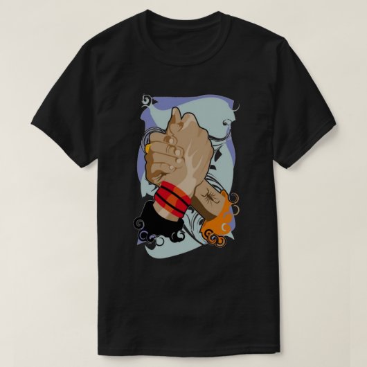 Arm Wrestle T-shirt (Design voorkant)