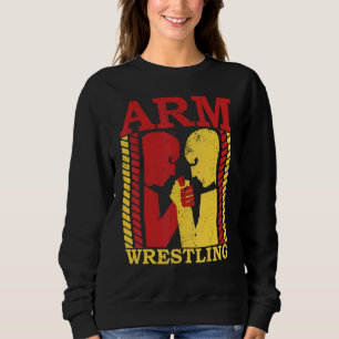 Arm Wrestling Armworstler Athlete Squeebiceps Trui