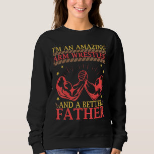 Arm Wrestling Armworstler Athlete Squeebiceps Trui