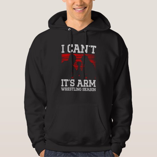 Arm Wrestling For Arm Wrestler Wrestling Athlete C Hoodie (Voorkant)