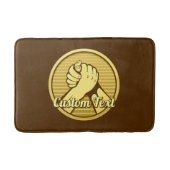 Arm Wrestling Gold Badmat (Voorkant)