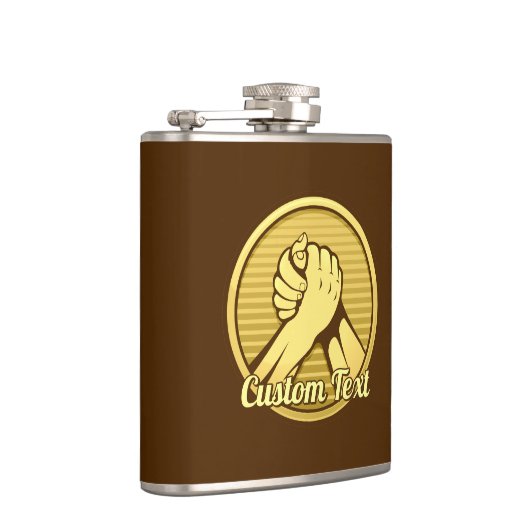 Arm Wrestling Gold Heupfles (Rechts)