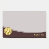 Arm Wrestling Gold Post-it® Notes (Voorkant)